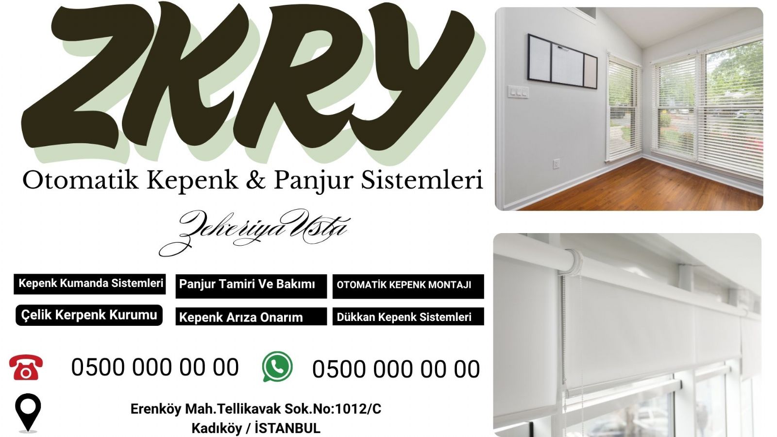 Erenköy Mahallesi Panjur KepenkTamiri